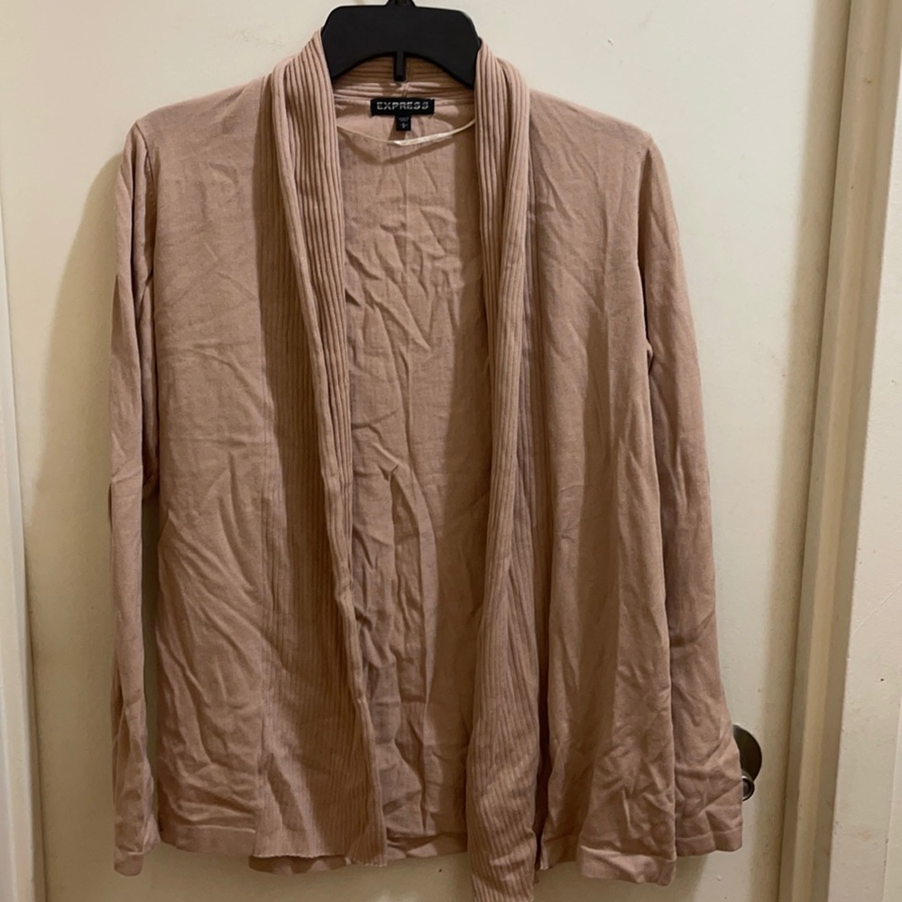 Express Open Front Thin Sweater - image 1